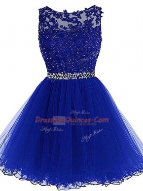 Sleeveless Beading and Lace and Appliques and Ruffles Zipper