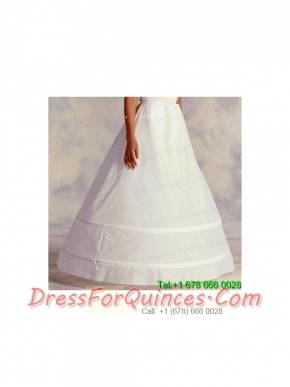 Most Popular Organza Ball Gown Floor-length White Petticoat