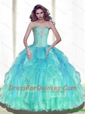Classical Ball Gown Sweetheart Classical Quinceanera Dresses with Beading