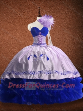 New Arrivals Ruffled Layers and Patterned Red Quinceanera Dress in Organza and Taffeta