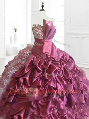 Beautiful Strapless Sequins and Ruffles Sweet 16 Dresses for 2016
