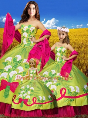 Exceptional Floor Length Olive Green Vestidos de Quinceanera Sweetheart Sleeveless Lace Up