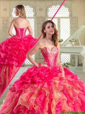The Most Popular Floor Length Sweet 16 Dresses with Ruffles and Beading