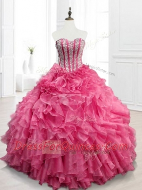 Beautiful  Quinceanera Gowns with Beading and Ruffles