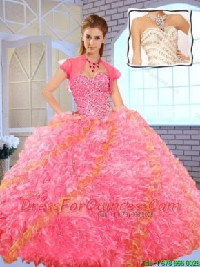 Pretty Sweetheart Beading Quinceanera Dresses in Multi Color