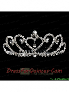 Popular Alloy With Rhinestone Tiara