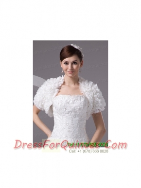 Elegant Chiffon Short Sleeves Jacket