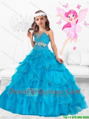New Style Scoop Beaded and Bowknot Mini  Quinceanera Dresses