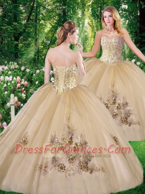 Perfect Ball Gown Beading Quinceanera Dresses with for all