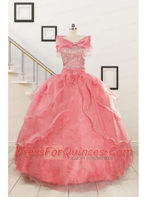 Pretty Beaded Ball Gown Sweetheart Quinceanera Dresses