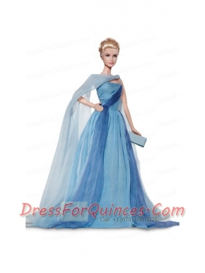 Elegant Colorful Chiffon Party Clothes Made To Fit The Barbie Doll