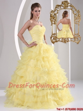 Elegant 2016 Beading Sweet 16 Dresses with Appliques