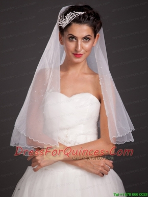 Sophisticated Alloy Tiara Accented With Beading