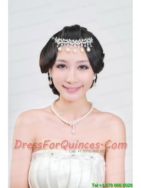 Beautiful Alloy With Rhinestone/Imitation Pearls Ladies' Jewelry Sets