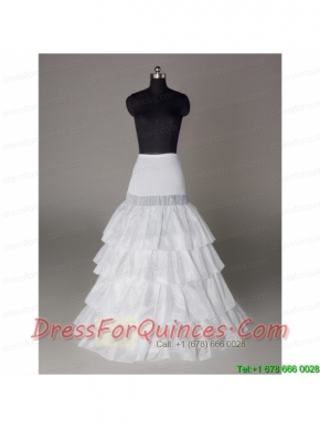 Wonderful Organza Floor-length Petticoat in White