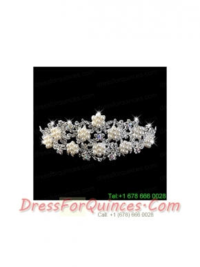 Exclusive Imitation Pear With Alloy Wedding Tiara