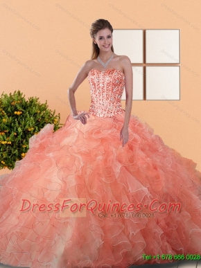 2015 Dynamic Quinceanera Dresses with Beading and Ruffles