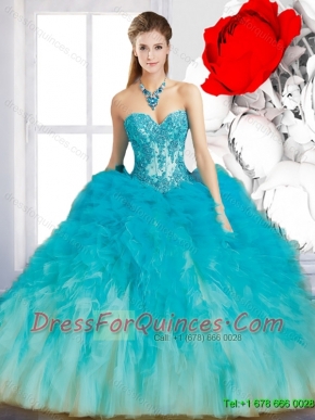 New Arrival Sweetheart Quinceanera Dresses in Multi Color for 2015 Summer