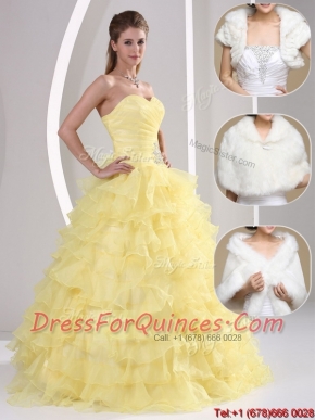 Discount Beading and Appliques Sweetheart Quinceanera Dresses