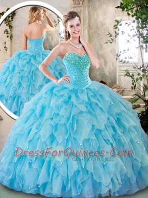 2016 New Styles Sweetheart Beading Quinceanera Dresses for 2016