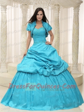 Quinceanera Dress Sweetheart Appliques Lace Up