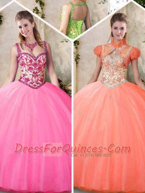 New Style Straps Quinceanera Dresses with Straps for 2016