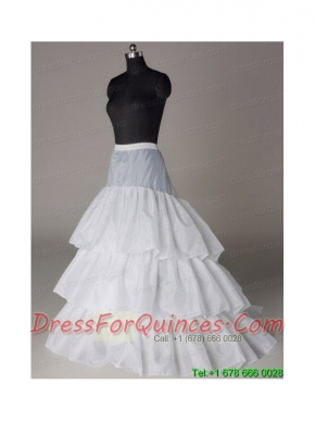 Beautiful Hot Selling Organza Floor-length Wedding Petticoat