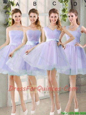 2016 Spring A Line Short Prom Dresses with Belt