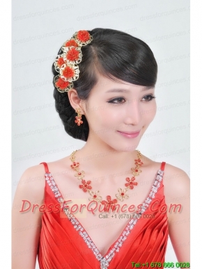Fashional Alloy With Rhinestone Ladies' Jewelry Sets