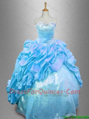 Discount Sequins and Pick Ups Sweet 16 Gowns for 2016