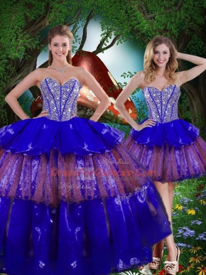 Ball Gowns Vestidos de Quinceanera Multi-color Sweetheart Organza Sleeveless Floor Length Lace Up