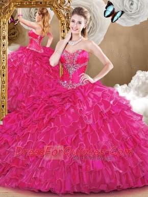 Gorgeous Sweetheart Quinceanera Dresses with Beading and Ruffles