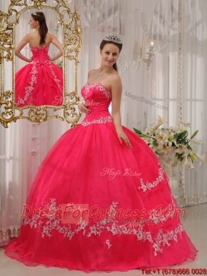 Wholesale Ball Gown Sweetheart Appliques Quinceanera Dresses