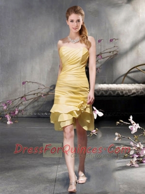 2015 Sheath Dama Dress with Asymmetric Hem