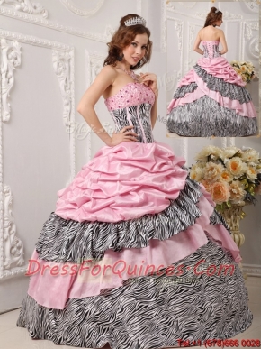 PerfectNew Styles Ball Gown Strapless Quinceanera Gowns in Multi Color