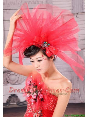 Perfect Beading Net Yarn Bridal Fascinators