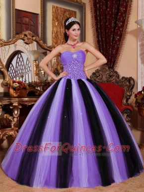 Multi-colored Quinceanera Dress Ball Gown Sweetheart With Tulle Beading In New Styles