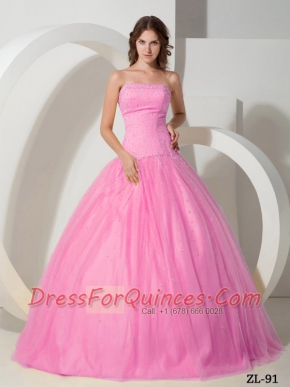 Classy Beading Floor-length Princess Beautiful Quinceanera Dress