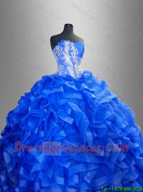 Beaded Sweetheart DiscountQuinceanera Gowns with Ruffles