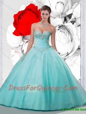 New Style 2015 Winter Quinceanera Dresses with Beading