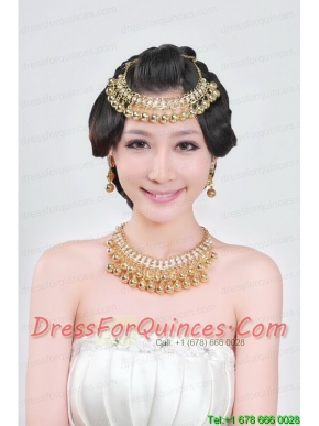 Gorgeous Vintage Style Alloy Plated Ladies' Jewelry Sets Including Necklace And Earrings