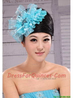 Lovely Tulle Side Clamp Rhinestones For Party