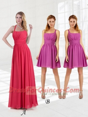 2015 The Brand New Style Ruching Dama Dresses