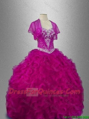 Ruffles Beautiful New Style Quinceanera Dresses with Beading