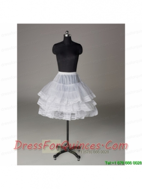 Custom Made Organza Mini-length Prom Petticoat with Lace