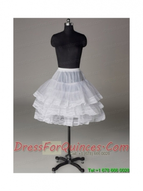 Three Layers Lace Edge Mini-length Petticoat