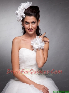 Headpieces Organza and Taffeta Wedding Bridal Wrist Corsage