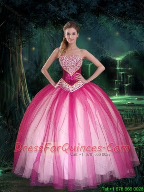 Gorgeous Sweetheart Quinceanera Dresses with Sequins and Beading
