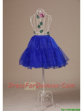 Custom Made 2013 Peacock Blue Petticoat