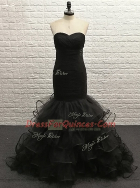 Tulle Sleeveless Floor Length Prom Dresses and Beading